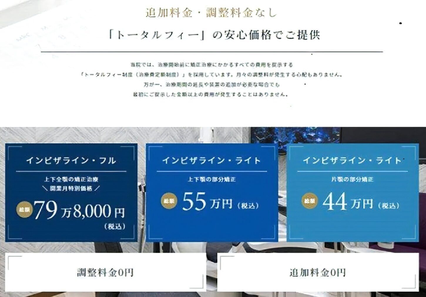 インビザライン料金